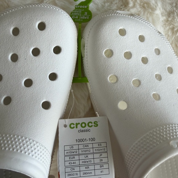 CROCS Kids Classic Clog - Bright White - Picture 5 of 6
